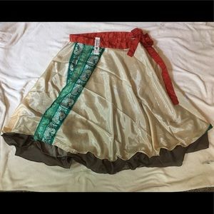 Darn Good Yarn Sari Skirt